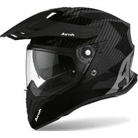 Airoh Commander Carbon Adventure Helmet - Black