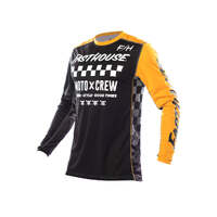 Fasthouse Grindhouse Alpha Youth Jersey - Black/Amber