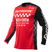 Fasthouse Grindhouse Alpha Youth Jersey - Red