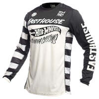 Fasthouse Grindhouse Hot Wheels Jersey - Black/White
