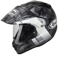 Arai XD-4 Cover Matte Black White Helmet