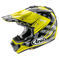 Arai VX-Pro 4 Scoop Helmet - Black/Yellow