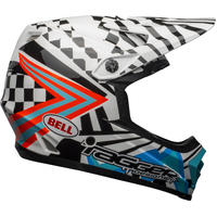 Bell Youth Moto-9 Mips Check Me Out Helmet - White/Black