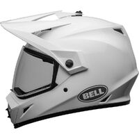Bell MX-9 ADV MIPS Solid White Helmet