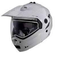 Caberg Tourmax White Metal Helmet