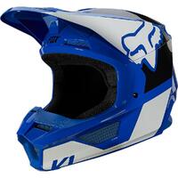 Fox V1 Youth Revn Helmet - Blue