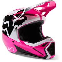 Fox 2023 Youth V1 Pink Helmet