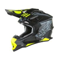 Oneal 2022 Youth 2 Series Rush V.22 Grey Neon Yellow Helmets