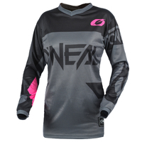 Oneal Womens Element Racewear Jersey - Pink/Grey