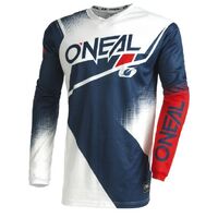 Oneal 2022 Element Racewear V.22 Blue White Red Jersey