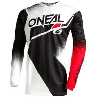 Oneal 2022 Youth Element Racewear V.22 Black White Red Jersey