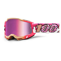 100% Accuri2 Youth Donut Mirror Lens Goggles - Pink