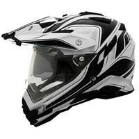Oneal Sierra Dual Sport White Black Helmet