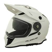 Rjays Dakar II Helmet - Gloss White