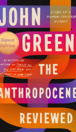 Cover The Anthropocene Reviewed