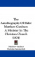 Cover The Autobiography of Elder Matthew Gardner a Minister in the Christian Church