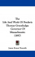 Cover The Life And Work of Frederic Thomas Greenhalge Governor of Massachusetts