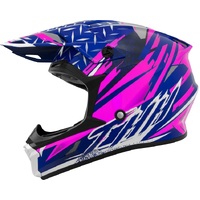 THH Youth T710X Assault Pink Blue Helmet