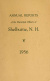 Cover Town of Shelburne, New Hampshire Annual Report 1956